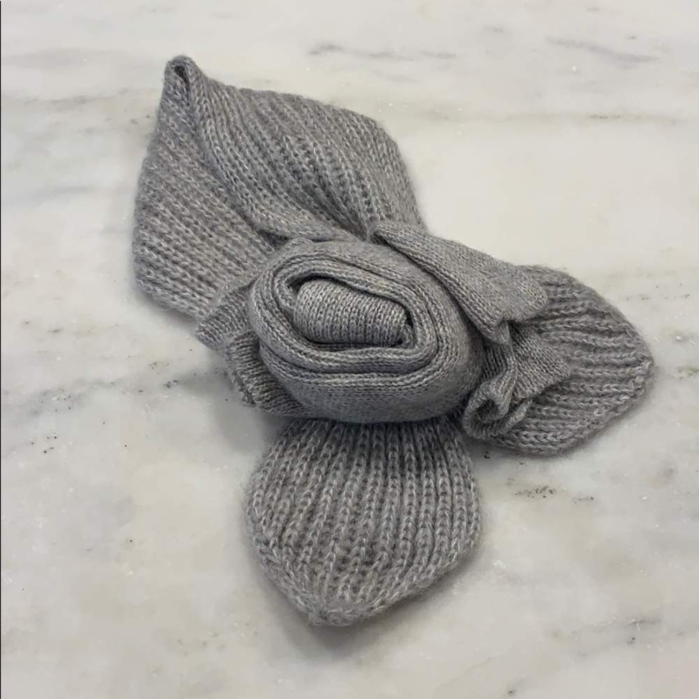 Cozy Grey neck scarf from Anthropologie